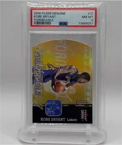 2000 Fleer Genuine #12 Kobe Bryant Formidable — front