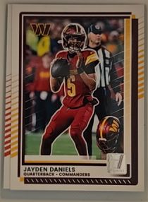 2025 Donruss #28 Jayden Daniels Washington Commanders — front
