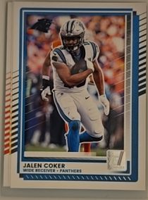 2025 Donruss #13 Jalen Coker — front