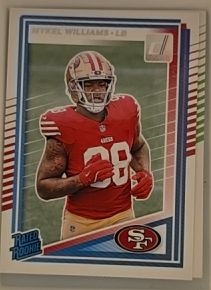 2025 Panini Donruss #319 Mykel Williams — front