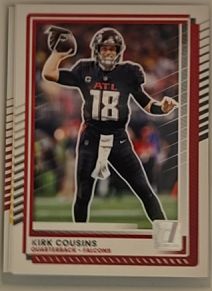 2025 Panini Donruss #114 Kirk Cousins — front
