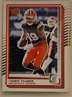 2025 Donruss #78 Cedric Tillman — front
