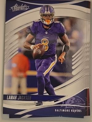2025 Panini Absolute #97 Lamar Jackson — front