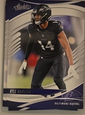 2025 Panini Absolute #28 Kyle Hamilton — front
