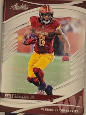 2025 Panini Absolute #23 Brian Robinson Jr. — front