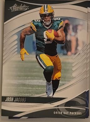 2025 Panini Absolute #39 Josh Jacobs — front