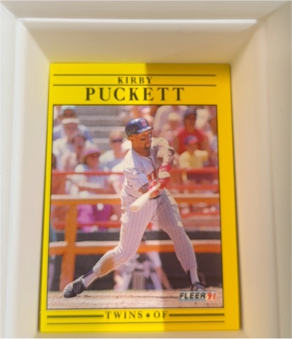 1991 Fleer #623 Kirby Puckett — front