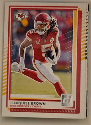 2025 Donruss #122 Marquise Brown — front