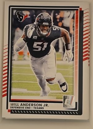 2025 Panini Donruss #62 Will Anderson Jr. — front