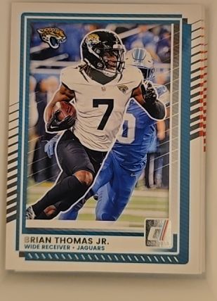 2025 Panini Donruss #3 Brian Thomas Jr. — front