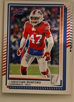 2025 Panini Donruss #105 Christian Benford — front