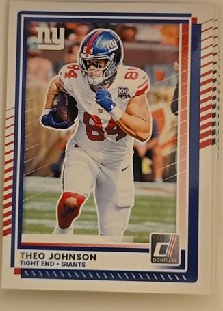 2025 Donruss #211 Theo Johnson — front