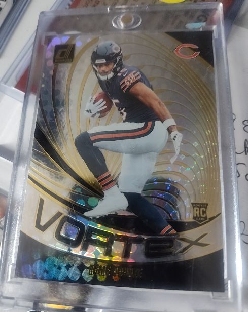 2024 Panini Donruss Vortex #VOR-ROD Rome Odunze — front