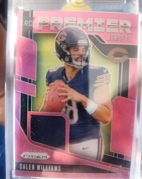 2024 Panini Prizm Premier Jerseys #PJ-CWS Caleb Williams — front