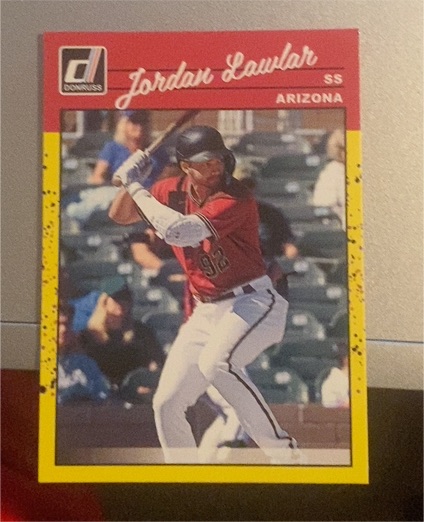 2023 Donruss Baseball Retro 1990 #244 Jordan Lawlar — front