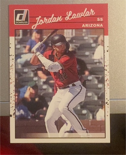 2023 Donruss #244 Jordan Lawlar — front