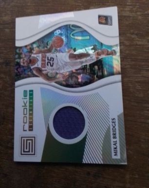 2018-19 Panini Status Rookie Essentials #RE-MKB Mikal Bridges — front