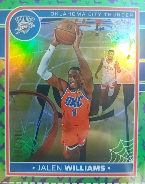2024-25 Panini Haunted Hoops #66 Jalen Williams — front