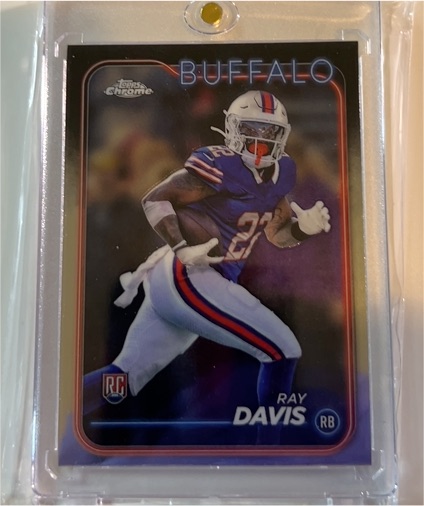 2024 Topps Chrome #253 Ray Davis — front