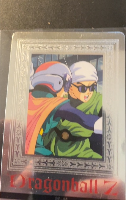 1995 Dragon Ball Z Hero Collection #PC-44 Great Saiyaman 1 & 2 — front