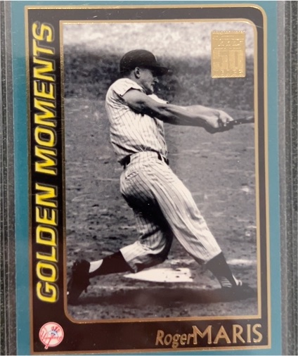 2001 Topps Golden Moments #383 Roger Maris — front
