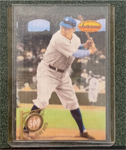 1994 Ted Williams Card Company 500 Club #5C6 Babe Ruth — front
