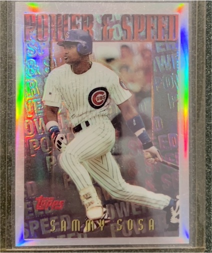 1996 Topps Mystery Finest #M15 Sammy Sosa — front