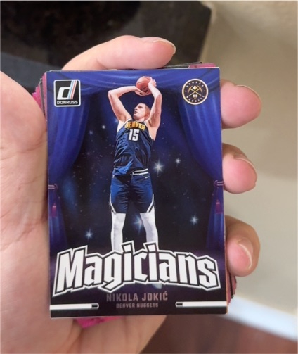 2024-25 Panini Donruss #10 Nikola Jokic Magicians — front
