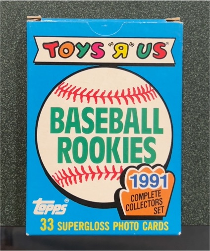 1991 Topps Toys R Us Baseball Rookies Complete Set — front
