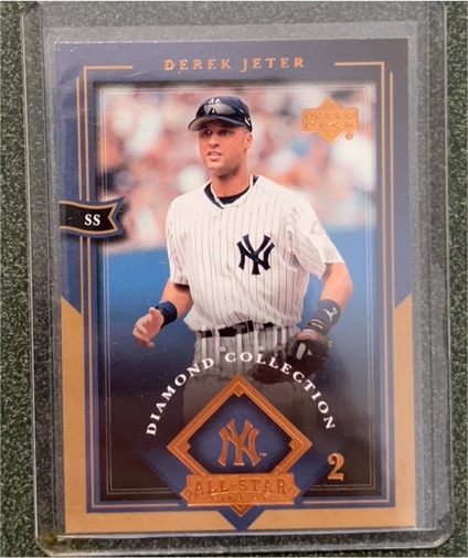 2004 Upper Deck Diamond Collection All-Star Lineup #58 Derek Jeter — front