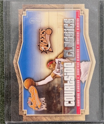 2003-04 Fleer Authentix Courtside Classics #3CC Allen Iverson — front