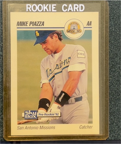 1992 SkyBox AA #251 Mike Piazza — front