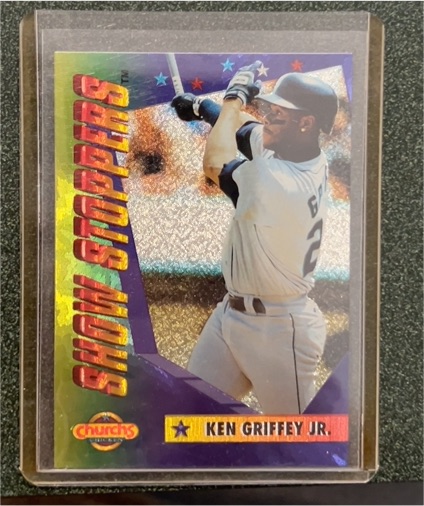 1994 Pinnacle Church's Chicken Show Stoppers #3 Ken Griffey Jr. — front