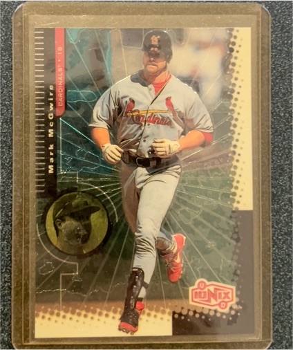 1999 Upper Deck Ionix #54 Mark McGwire — front