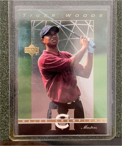2003 Upper Deck Major Champions #MC-36 Tiger Woods — front