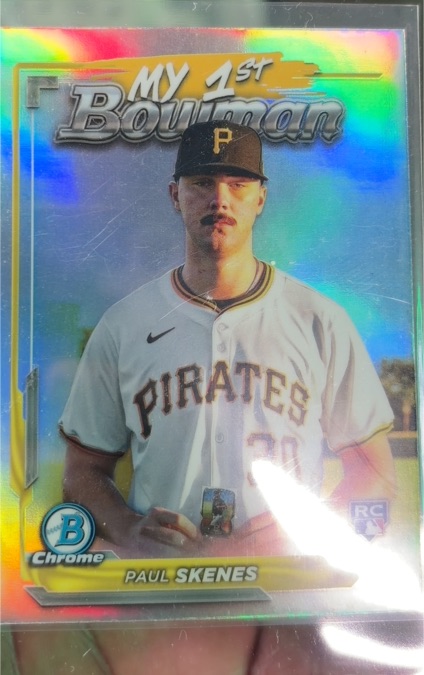 2024 Bowman Chrome #M1B-36 Paul Skenes — front