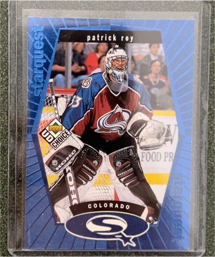 1998-99 Upper Deck Choice StarQuest #SQ3 Patrick Roy — front