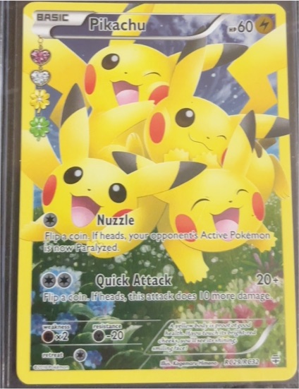 2016 Pokémon Generations Radiant Collection #RC29 Pikachu — front