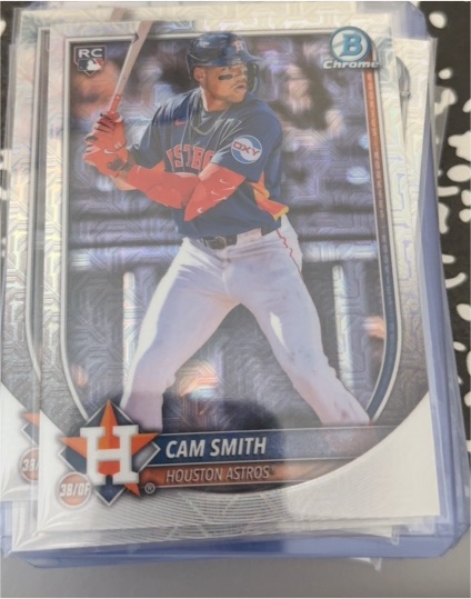 2025 Bowman Chrome #77 Cam Smith — front