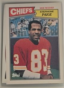 1987 Topps #162 Stephone Paige — front