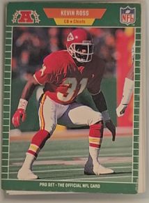 1989 Pro Set #179 Kevin Ross — front