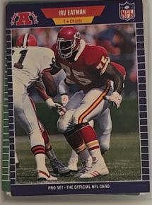 1989 Pro Set #170 Irv Eatman — front