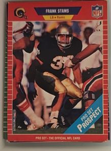 1989 Pro Set #528 Frank Stams — front