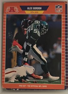 1989 Pro Set #296 Alex Gordon — front