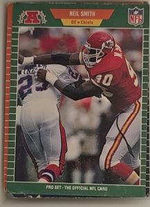 1989 Pro Set #180 Neil Smith — front