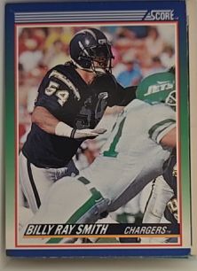 1990 Score #51 Billy Ray Smith San Diego Chargers — front