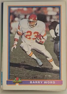 1991 Bowman #225 Barry Word — front