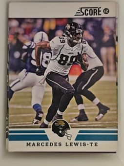 2012 Score #278 Marcedes Lewis — front