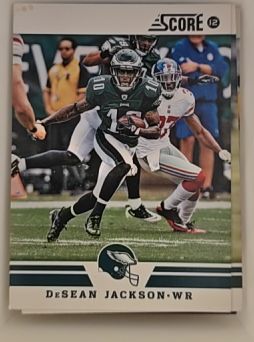 2012 Score #81 DeSean Jackson — front