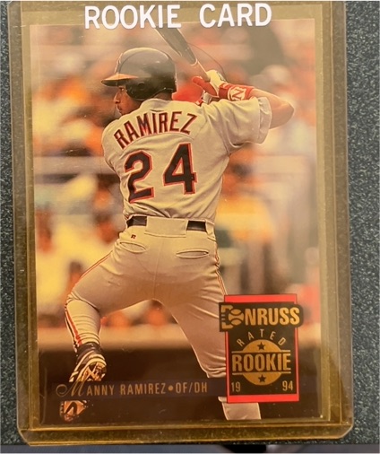 1994 Donruss #322 Manny Ramirez — front